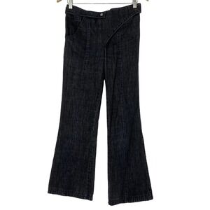 Vintage Y2K Jean Charles Castelbajac Jeans Flare Leg Gray/Black 42‎